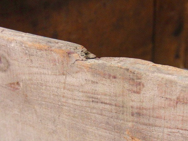 シャビーな木製・ヴィンテージ・ウッドボックス/木箱/フルーツ箱 USA