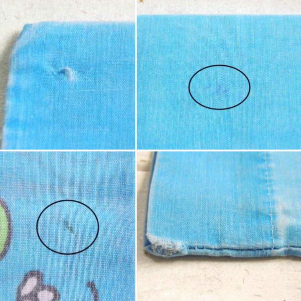 【スヌーピー】ピーナッツの仲間たち・レーシング柄・60'sヴィンテージ・ピローケース・枕カバー