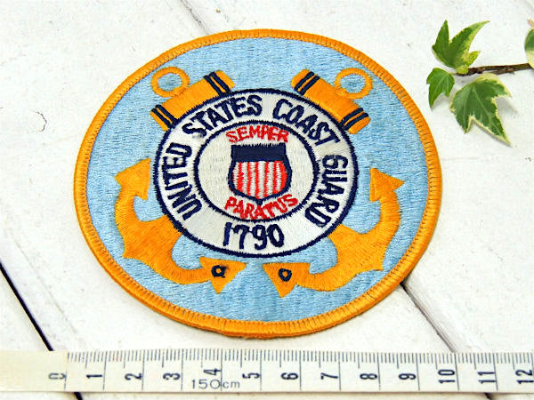 【USCG 1950s】アメリカ沿岸警備隊・デッドストック・ヴィンテージ ・刺繍ワッペン・ミリタリー