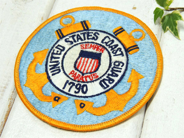 【USCG 1950s】アメリカ沿岸警備隊・デッドストック・ヴィンテージ ・刺繍ワッペン・ミリタリー