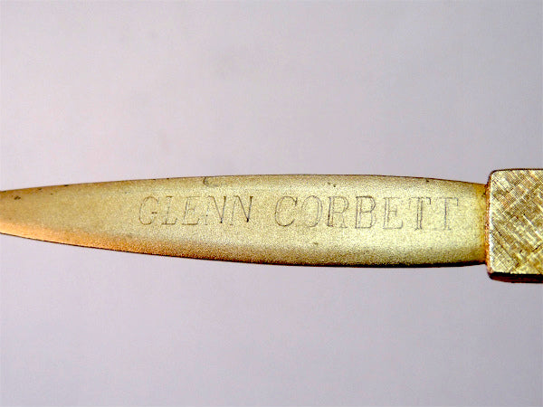 GLENN CORBETT・1968・アドバタイジング・ビンテージ・ペーパーナイフ・ステーショナリー