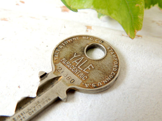 【1800's~・YALE PARACENTRIC】鍵・アンティーク・ビンテージキー・オールドKey