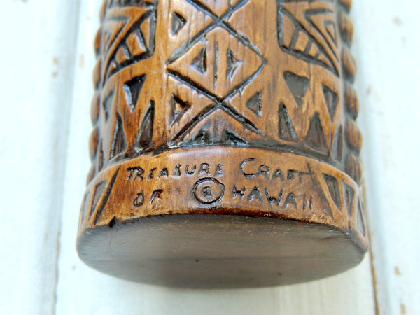 【トレジャークラフト】ハワイの守り神・セラミック製・ヴィンテージ・TIKIマグカップ・ティキ