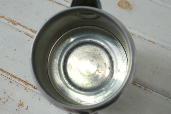 USA 美品 アルミ製 6カップ ヴィンテージ パーコレーター コーヒーポット キャンプ アウトドア