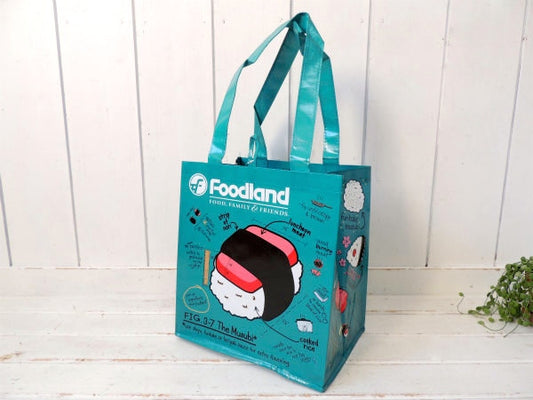 【FOODLAND】スパムむすび柄・ハワイ限定・フードランド・エコバッグ・ショッピングバッグ