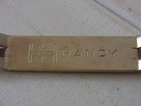 【HANDY BUTTON,N.Y.C】ヴィンテージ・ボトルオープナー・栓抜き・USA