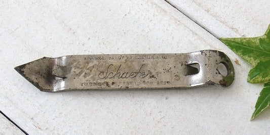 【Schaefer】ヴィンテージ・ボトルオープナー・栓抜き・USA