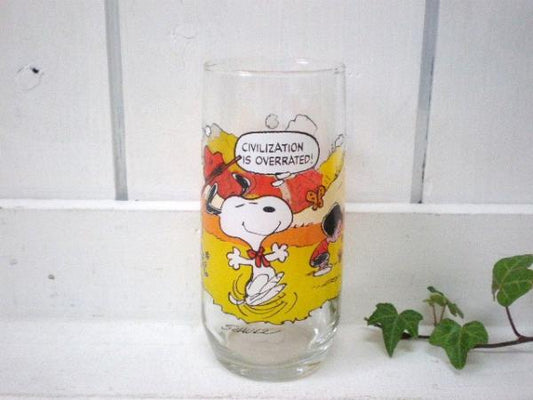 マクドナルド キャンプ・スヌーピー・ヴィンテージ・グラス