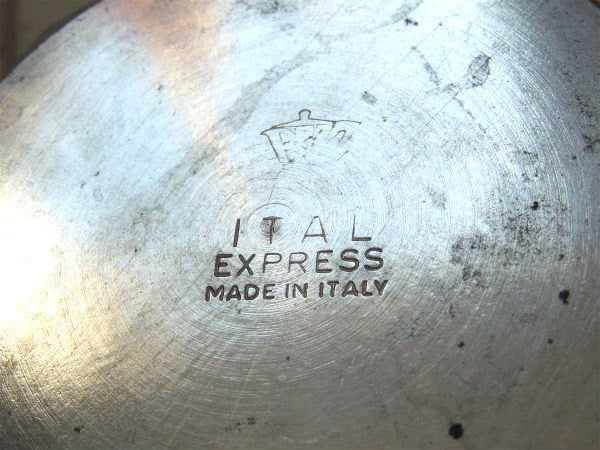 【ITAL EXPRESS】イタリア製・アルミ・ヴィンテージ・直火式・エスプレッソメーカー・コーヒー