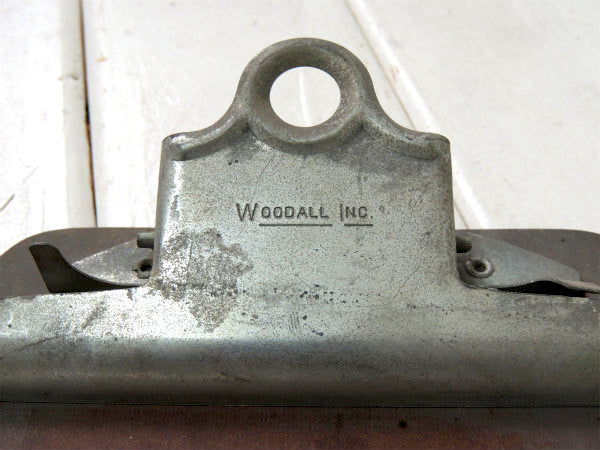 【WOODALL INC.】クリップボード・バインダー・工業系・ステーショナリー・オフィス