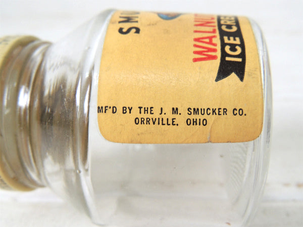 【SMUCKER'S】スマッカーズ・シロップのヴィンテージ・ガラス瓶/ガラス容器