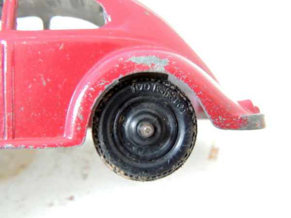 【TOOTSIETOY・ミニカー】VW・フォルクスワーゲン・ビートル・ビンテージ・ブリキカー・自動車