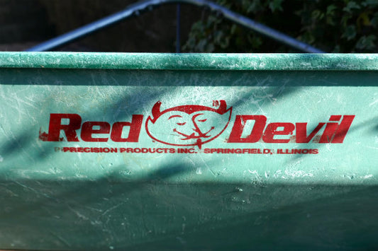 RED DEVIL PRECISION PRODUCTS レッドデビル 1960’s ヴィンテージ 手押し車 ホイールバロウ 種まき機 ガーデニング 店舗 ディスプレイ USA