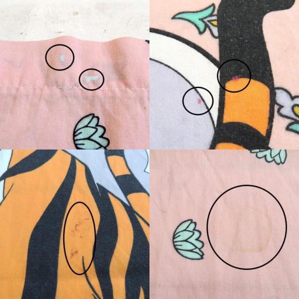 【アラジン】ディズニー・ジャスミン&ラジャー・大柄・ユーズドシーツ(フラットタイプ) USA