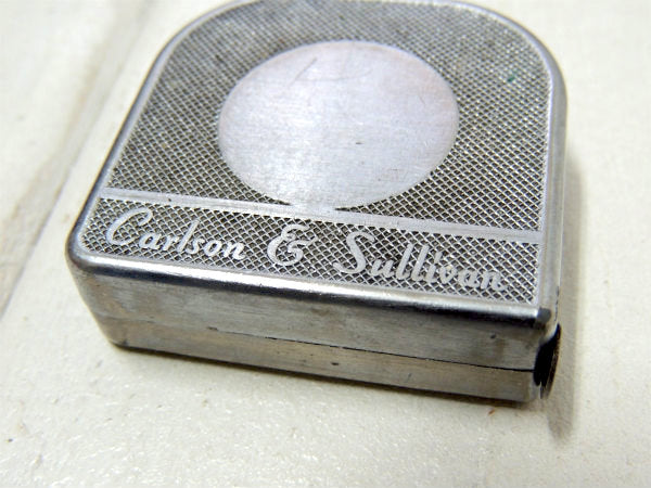 【Carlson&Sullivan・10FT】ビンテージ・メジャーテープ・巻尺・USA・工具・工業系