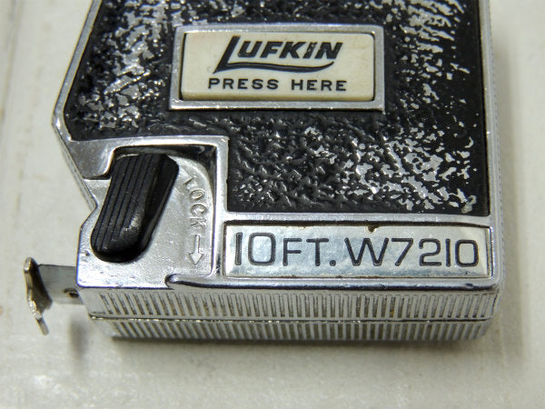 LUFKIN・USA・10FT ヴィンテージ・メジャーテープ・巻尺・ハンドツール・ベルトホルダー付