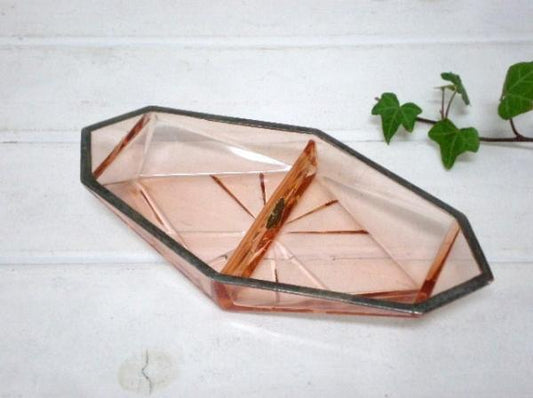 ANNLYN SILVER アンティーク・ガラスプレート