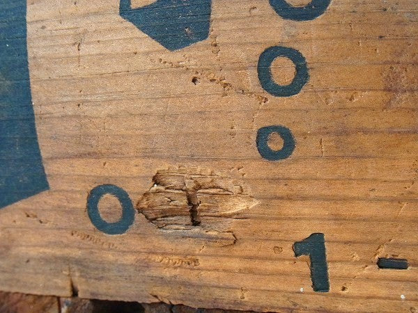 【7UP】セブンアップ・ドリンクのヴィンテージ・ウッドボックス/木箱 USA