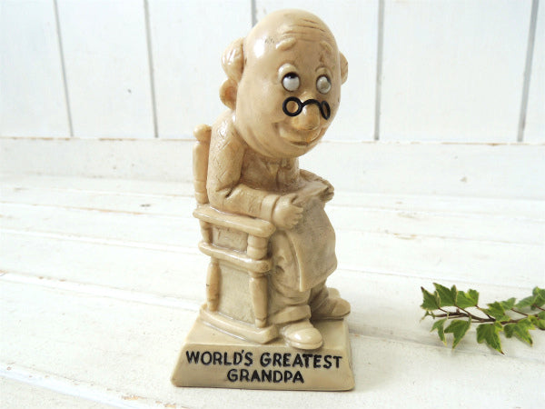 【World's Greatest Grandpa】グランパ・ヴィンテージ・メッセージドール/人形