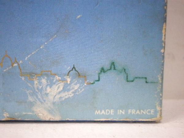 フランス ブルジョワ・SOIR DE PARIS・箱付きアンティーク香水瓶・エッフェル塔