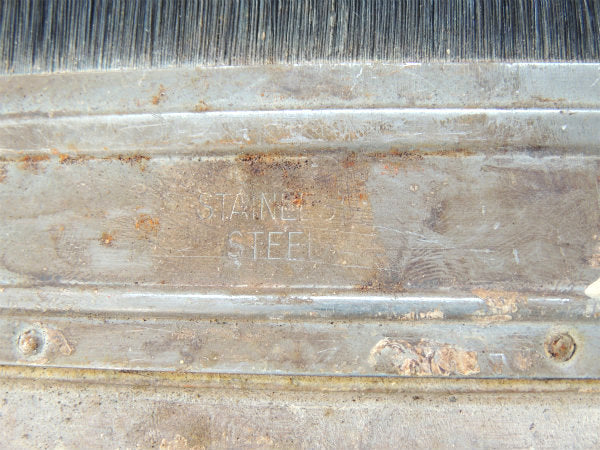 木製ハンドル・シャビー・ヴィンテージ・ペイントブラシ・ハケ・ブラシ・刷毛・ガーデニング USA