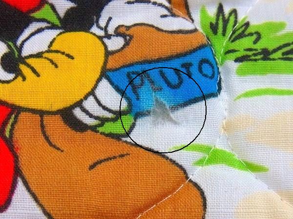 【ミッキー&フレンズ】レトロなミッキーのヴィンテージ・ベッドスプレッド/ベッドカバー USA
