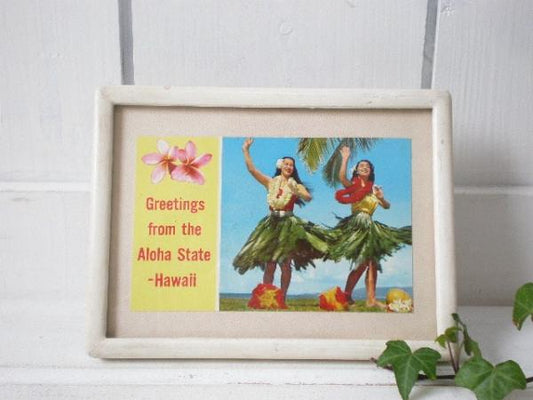 ハワイ フラダンス・ヴィンテージ・ポストカード 写真はがき 絵葉書 HAWAII