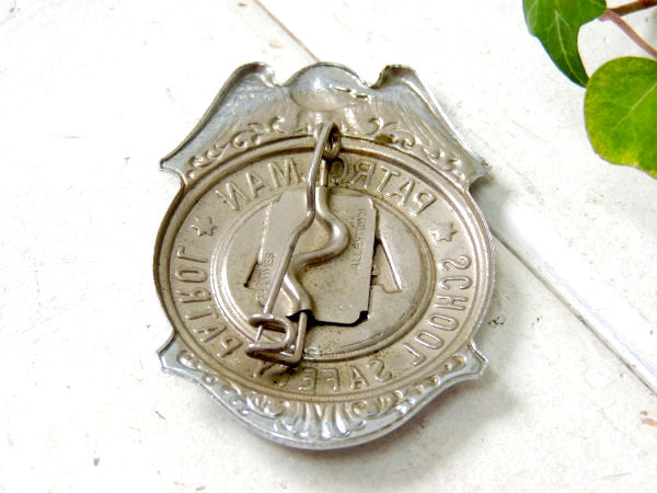 AAA・トリプルエー 1960's・アドバタイジング・ヴィンテージ・バッジ・パトロール・USA