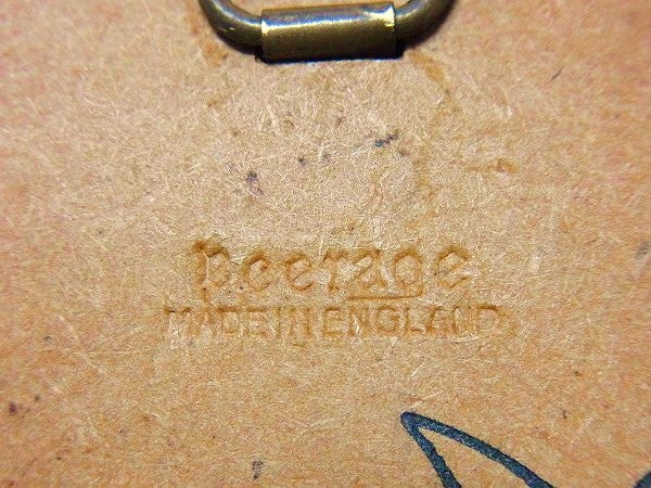 【ハンプティ ダンプティ】イギリス製・40'sアンティーク・壁飾り/壁掛け/真鍮プレート