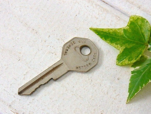 【GENERAL:ゼネラルモーターズ】MOTORS・ビンテージ・自動車キー・USA