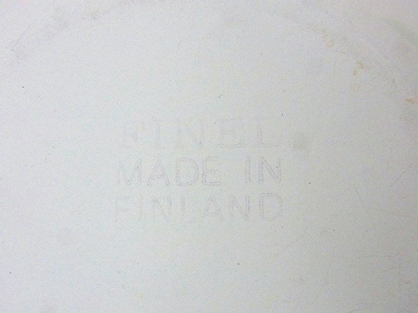 【FINEL/フィネル】フィンランド製・ホーロー製・きのこ柄・ヴィンテージ・ボウル(S)