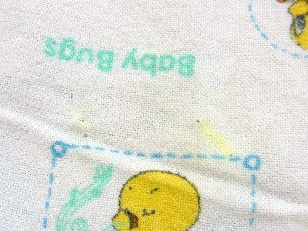 【ベビー・トゥイーティー&ベビーバッグスバニー】ヴィンテージ・ベビーブランケット/ルーニーテューンズ