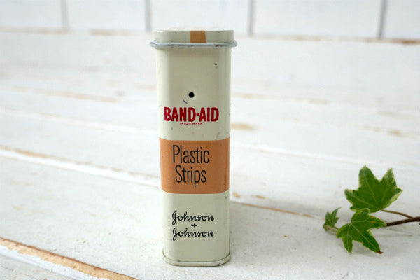 ジョンソン&ジョンソン 1940's~ バンドエイド ヴィンテージ ティン缶 ブリキ缶 USA