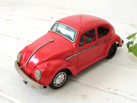 【TAIYO】タイヨー・フォルクスワーゲン・ビートル・ヴィンテージ・ブリキカー・ブリキ自動車