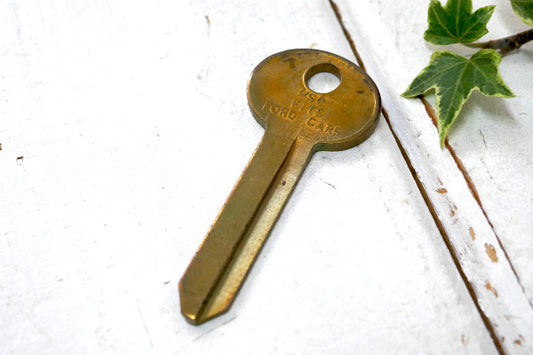 USA FORD フォード 真鍮製 H-50 ビンテージ・自動車 ブランクキー KEY 鍵 アメ車