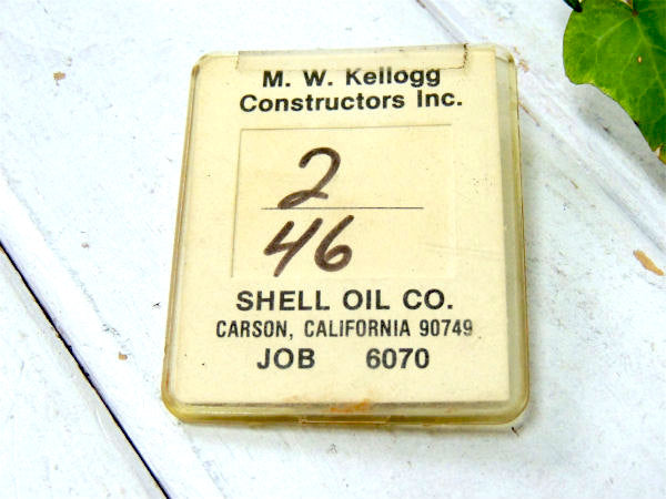 【SHELL OIL COMPANY】名札・シェル・ビンテージ・カリフォルニア・バッジ・アクセサリー