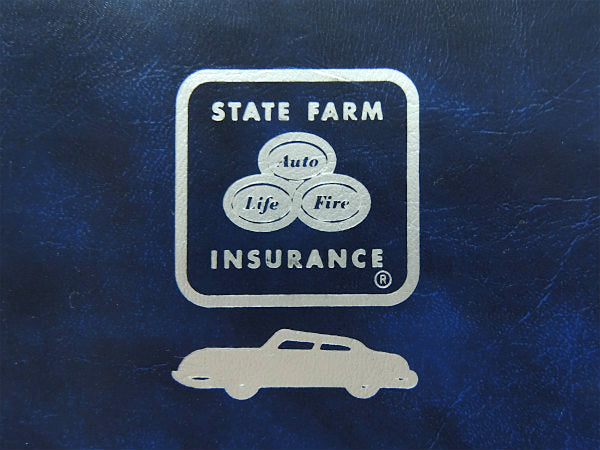 【STATE FARM】自動車保険会社のアドバタイジング・ヴィンテージ・リングバインダー