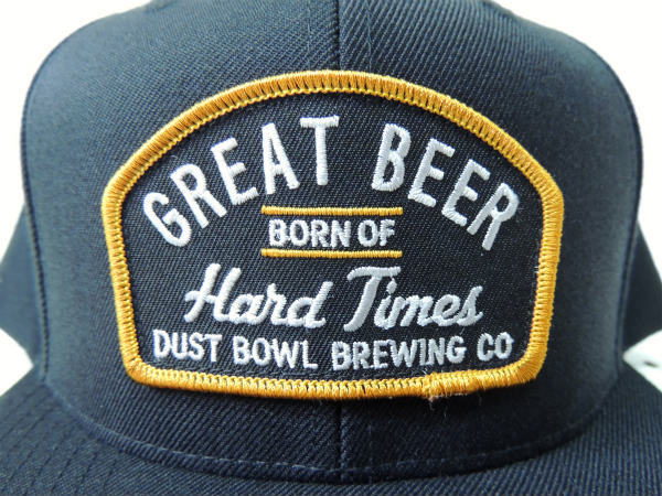 【Dust Bowl Brewing】カリフォルニア・クラフトビール会社・オリジナル・キャップ・黒