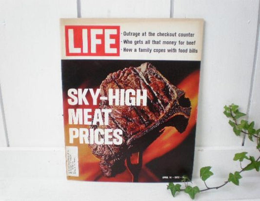 【FORD・ダットサン240】USA・ヴィンテージ・雑誌・LIFE・1972/4/14