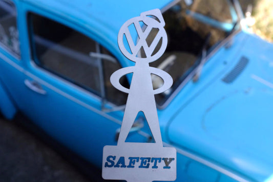 空冷VW・Mr.バブルヘッド・トッパー・カーバッジ・エンブレム・プレート・フォルクスワーゲン・USA