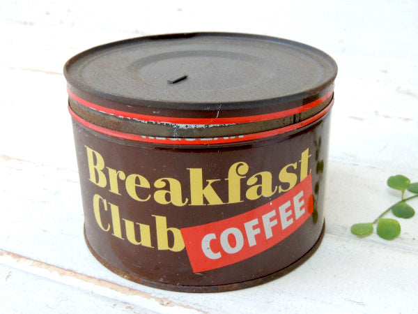 Breakfast Club COFFEE ロサンジェルス・ヴィンテージ・コーヒー缶・ティン缶