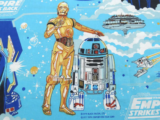 【スターウォーズ】STAR WARS・アメコミ・70'ヴィンテージ・ユーズドシーツ(フラットタイプ)