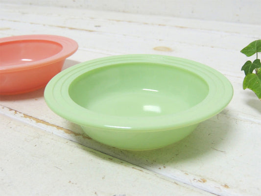 【Moderntone】ヘーゼルアトラス・モダントーン・ミントグリーン・小さなヴィンテージ・ボウル①