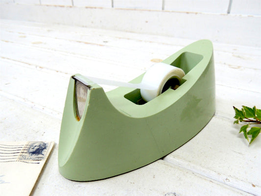 【Sears・シアーズ・ミントグリーン】ヴィンテージ・テープカッター・USA