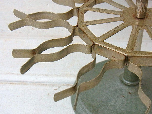 【STANDARD】スチール製・回転式・アンティーク・スタンプホルダー USA