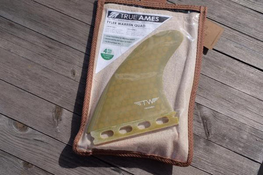 タイラー・ウォーレン・4FIN トゥルーアームス・クワッドフィン&パタゴニア限定ステッカー付き