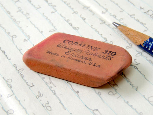 【Made in Newark.U.S.A.】ビンテージ・消しゴム・ピンク・ステーショナリー・文房具