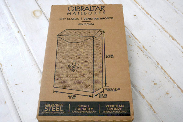 アメリカ USAセレクト★新品未使用・フリーダリーモチーフ・ブロンズカラー・メールボックス・郵便受け・ポスト