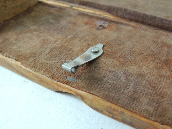 Singer1889 シンガー・ミシン・パーツケース・折り畳み式・アンティーク・木箱・ウッドボックス