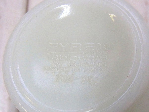 【PYREX】パイレックス・ローレル柄・マグカップ/ブルー